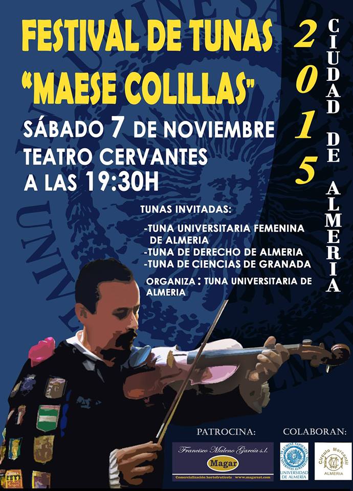 Tuna de Ciencias de Granada :: Festival de tunas 'Maese Colillas'