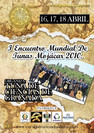 Tuna de Ciencias de Granada :: I Encuentro Mundial de Tunas Mojacar 2010